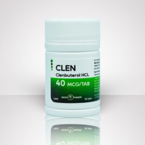 Clenbuterol 40mcg (Fat Loss) 40mcg/50tabs - NovoPharm